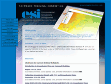 Tablet Screenshot of groundwatermodels.com
